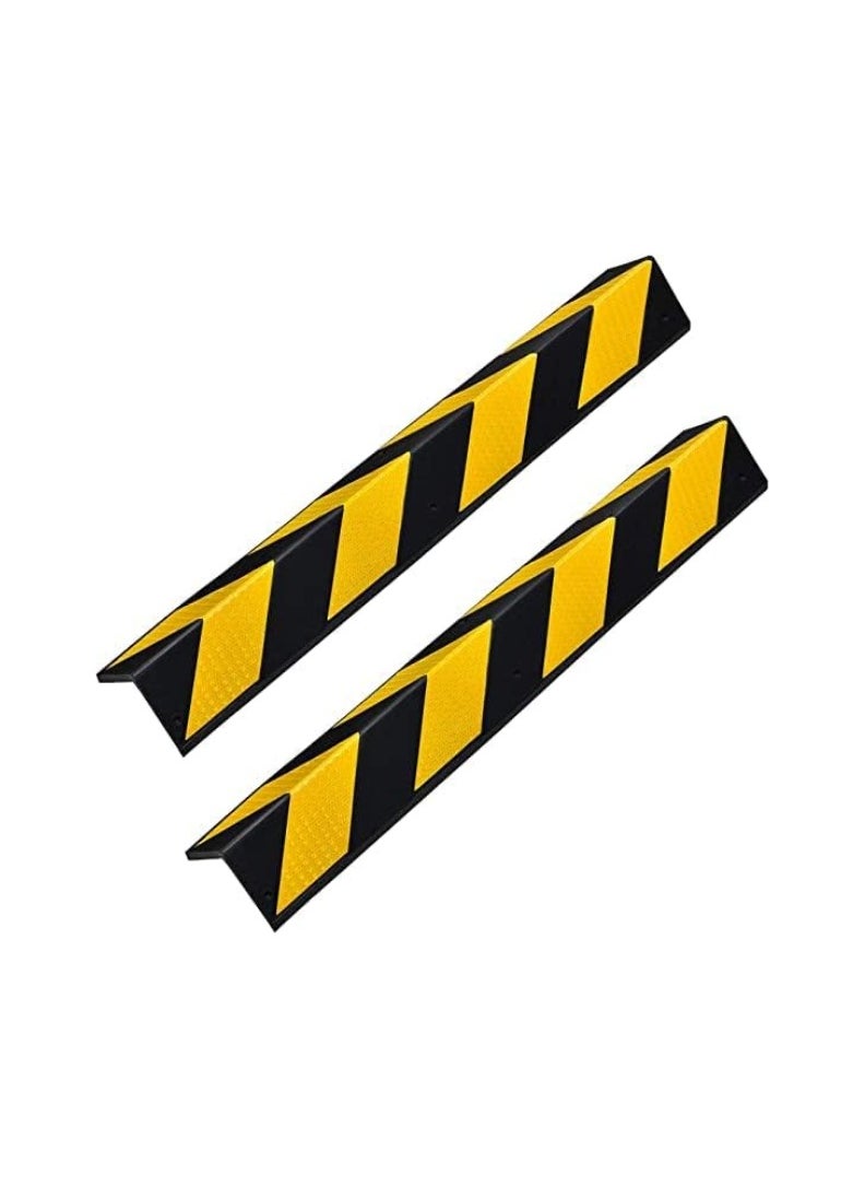KNP KNP Reflective Corner Guard Yellow Strips are Designed to Enhance Safety by Marking and Protecting Corners in High Traffic Areas.  - Image 1
