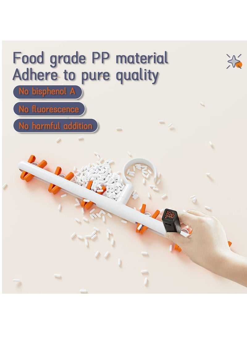 2 Pack Windproof Sock Clips Hanger, Clothes Sock Underwear Clips Space Saving Windproof Drying Racks with 360° Swivel Hook and Strong ClipsClothespins for Home Travel - Image 3