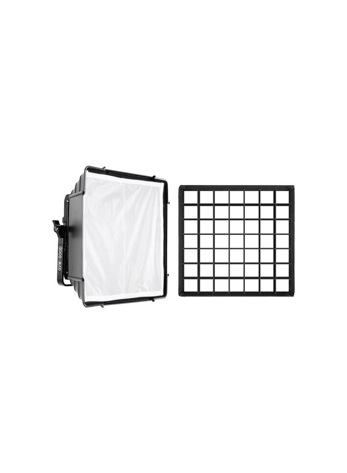 جي في أم بيبيوكس GVM 500 مقاس 11×11 بوصة لـ 800D/560AS/480LS LED – سوفت بوكس مع شبكة وقف تسرب الضوء  - Image 1