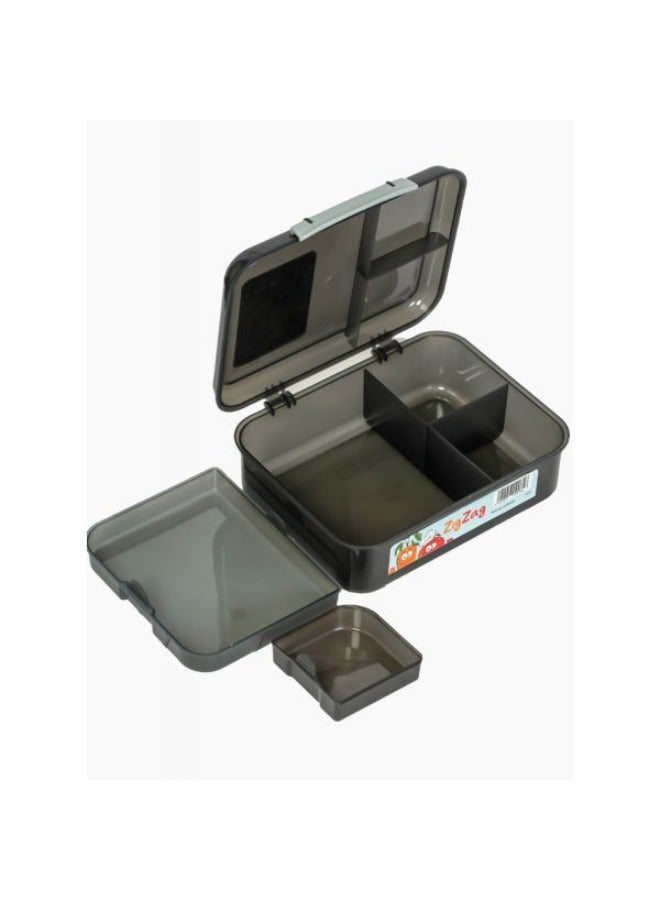 ZigZag Black Food Container – 1.65 Liters - Image 3