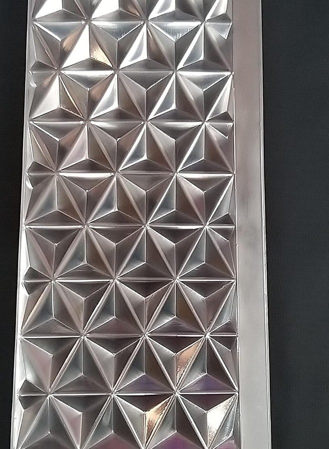 CHOCO DECOR The Cake Affairs Origami PVC Mould | Pyramid Wave Cake Decoration Tool | Durable PVC Pattern Mould for Unique Cake Designs & Fondant Art | Baking Accessories – Pack of 1 - Image 3