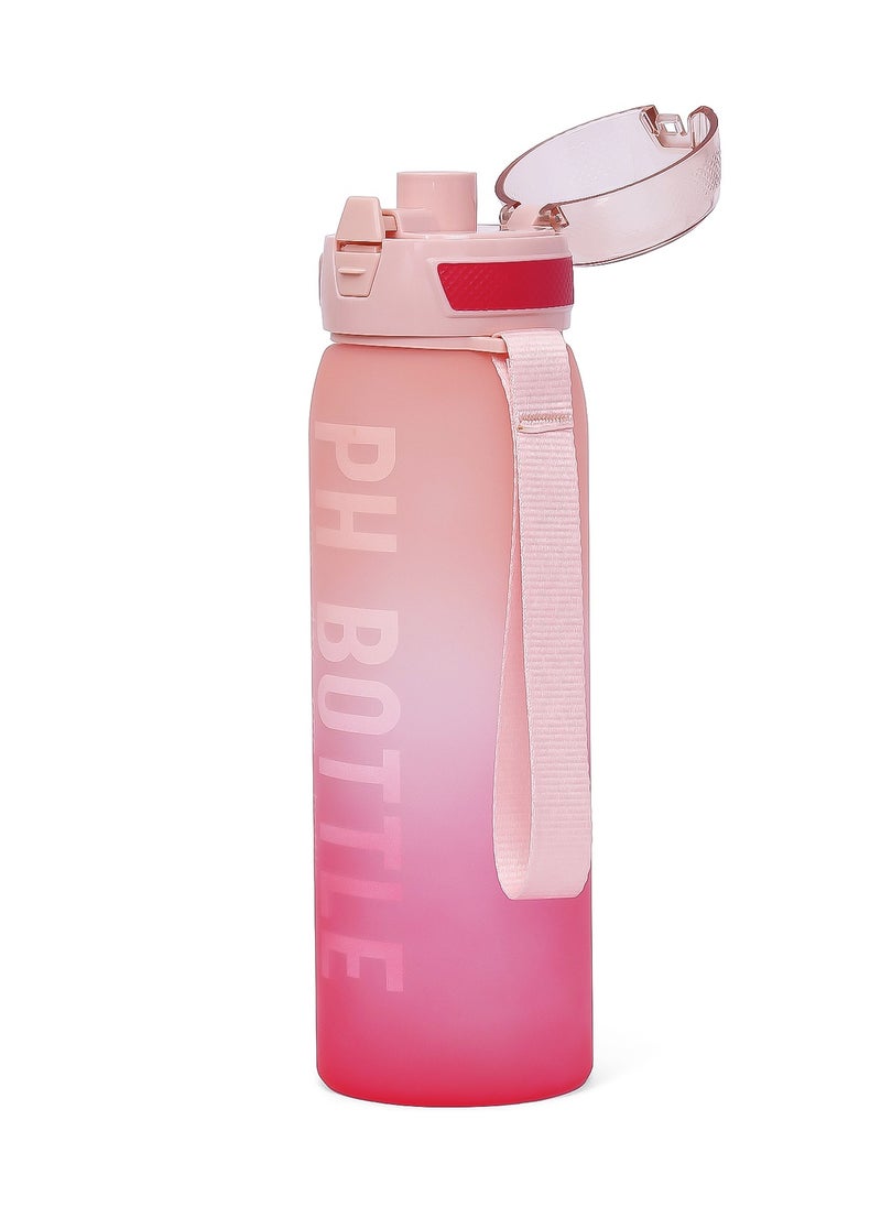 Eazy Kids Water Bottle 1000Ml - Pink  - Image 4
