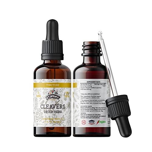 FLORIDA HERBS Cleavers Tincture, Organic Cleavers Extract, Cleavers Drops (Galium aparine) Dried Herb - Image 4