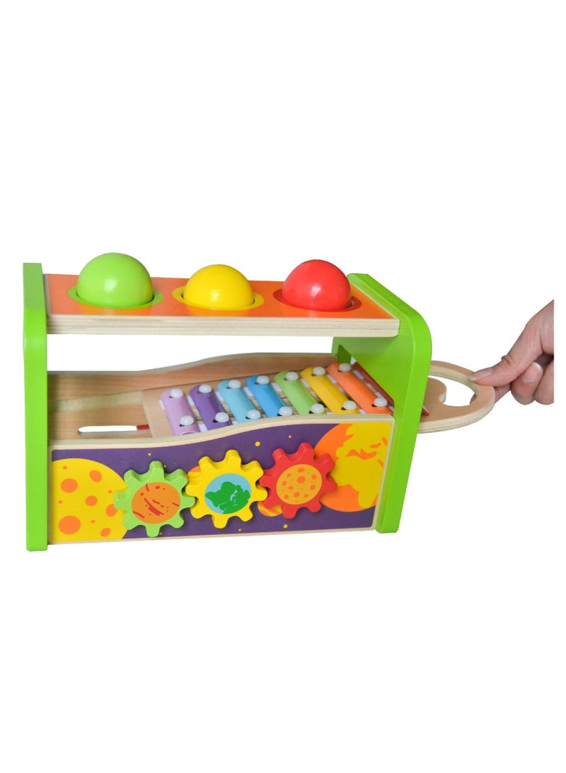 Colourful Enlightenment Arithmetic Educational Xylophone Table Toy Game For Kids - Image 3