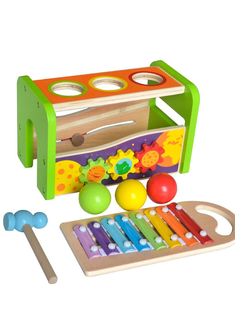 Colourful Enlightenment Arithmetic Educational Xylophone Table Toy Game For Kids - Image 1