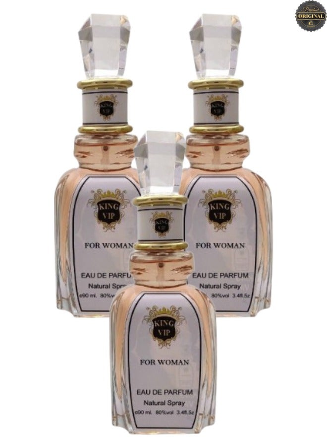 كينج 3 قطع عطر كنج في اي بي 100مل - Image 1