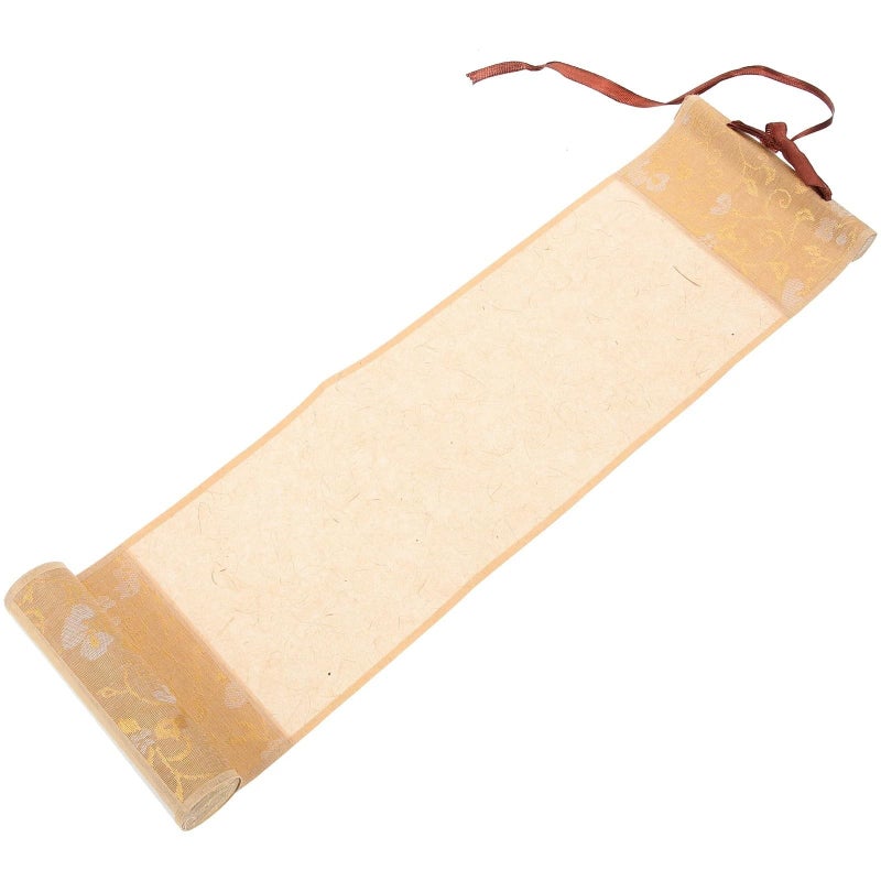 8pcs Blank Vintage Batik Scroll Paper For Chinese Calligraphy Painting Wall Art Supply - Image 2