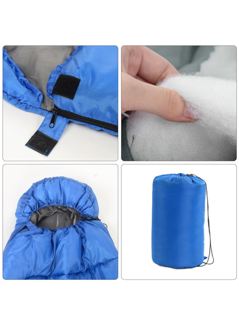Camping Sleeping Bags, Portable Waterproof Sleeping Bag for Adults Kids 4 Seasons Winter, Fall, Spring, Summer Backpacking Hiking Camping Mountaineering Indoor Outdoor Use - Image 5