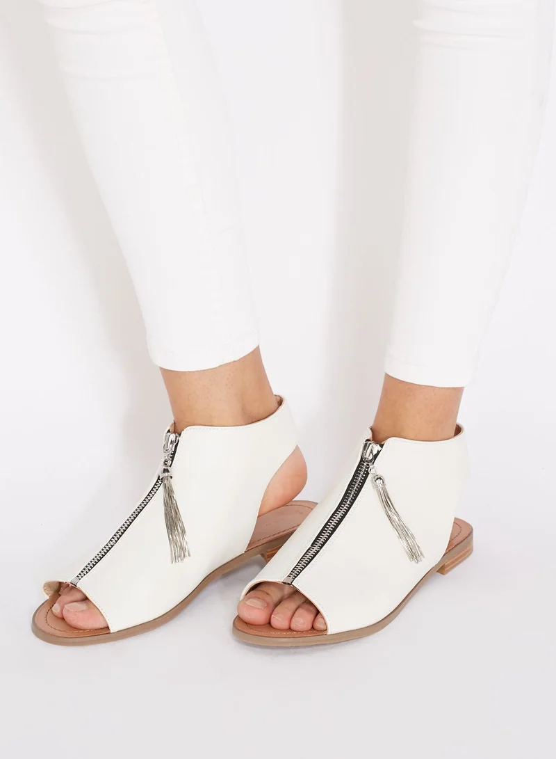 NEW LOOK Gabby Tassel Sandals
