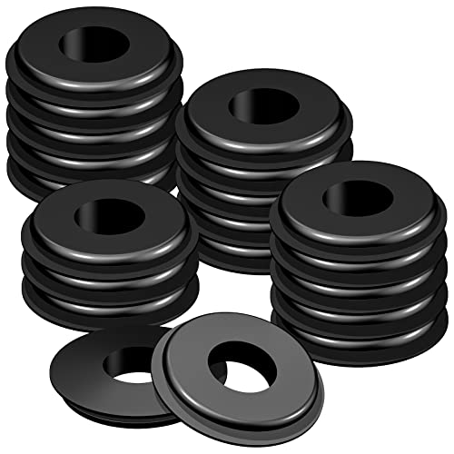 Yiachuii 20 PCS Glad Hand Seals, YiaChuii Black Rubber Glad Hand Seals for Semi Trucks 10028 - Image 1