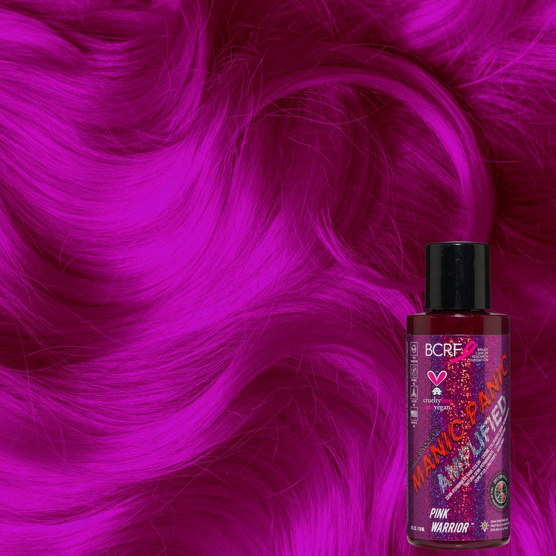 MANIC PANIC Pink Warrior Hair Dye Amplified Color - Image 3