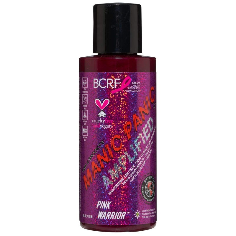 MANIC PANIC Pink Warrior Hair Dye Amplified Color - Image 1
