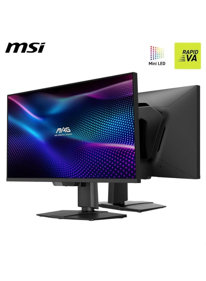 إم اس أي شاشة الألعاب MSI MAG 274QPF X30MV تتميز بتقنية Mini-LED، دقة 2560 × 1440 (WQHD)، معدل تحديث 300Hz، وAI Navigator لتعزيز تجربة الألعاب. - Image 2