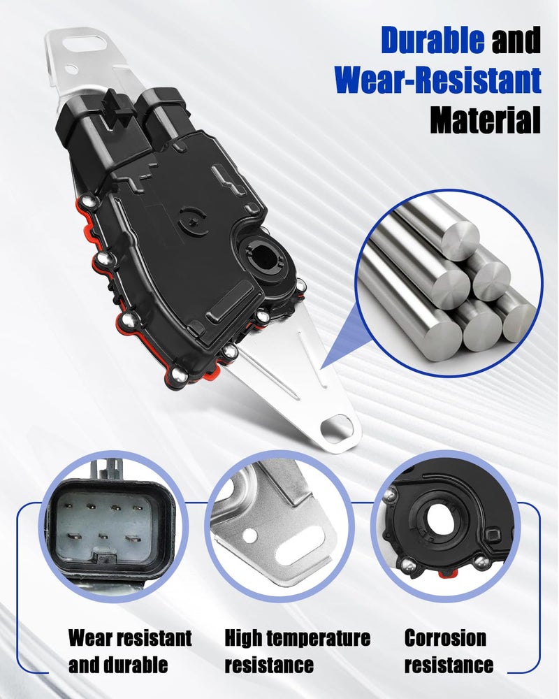 GUZIKO Park Neutral Position and Back-up Lamp Safety Switch with Connector Wire Harness Replace 352-3201 24298931 24229422 Fit for Cadillac Chevy GMC Neutral Safety Switch for 4L60E 4L80E Transmission - Image 3