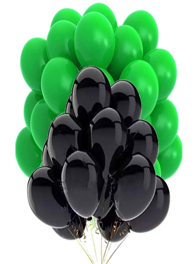 دول دول ~ عبوة بالونات معدنية باللونين الأسود والأخضر، 75 قطعة ~ بالونات معدنية 38 قطعة سوداء و37 قطعة خضراء لحفلات أعياد الميلاد، والحفلات ذات الطابع الخاص، وحفلات استقبال المولود، والذكرى السنوية، وتزيين حفلات الزفاف، واحتفالات رأس السنة الجديدة (أسود وأخضر، 75)