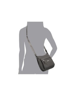 Baggallini Womens Uptown Bagg With Rfid Phone Wristlet Handbags Gray One Size Us  - Image 3