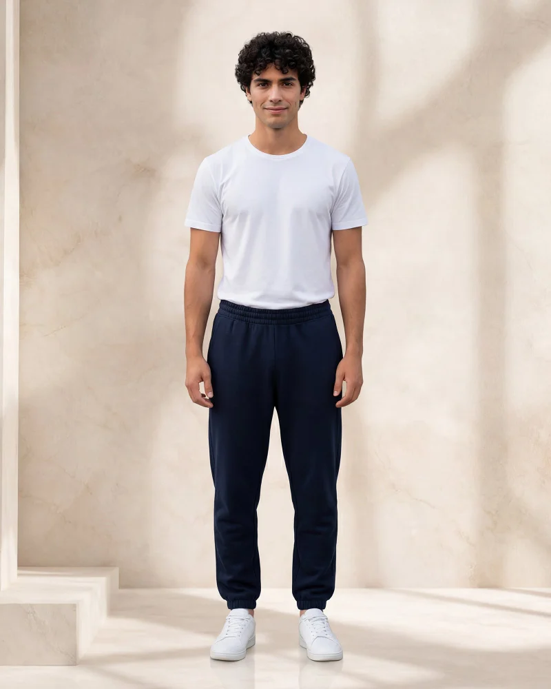 Redtag Men Charcoal Active Pants