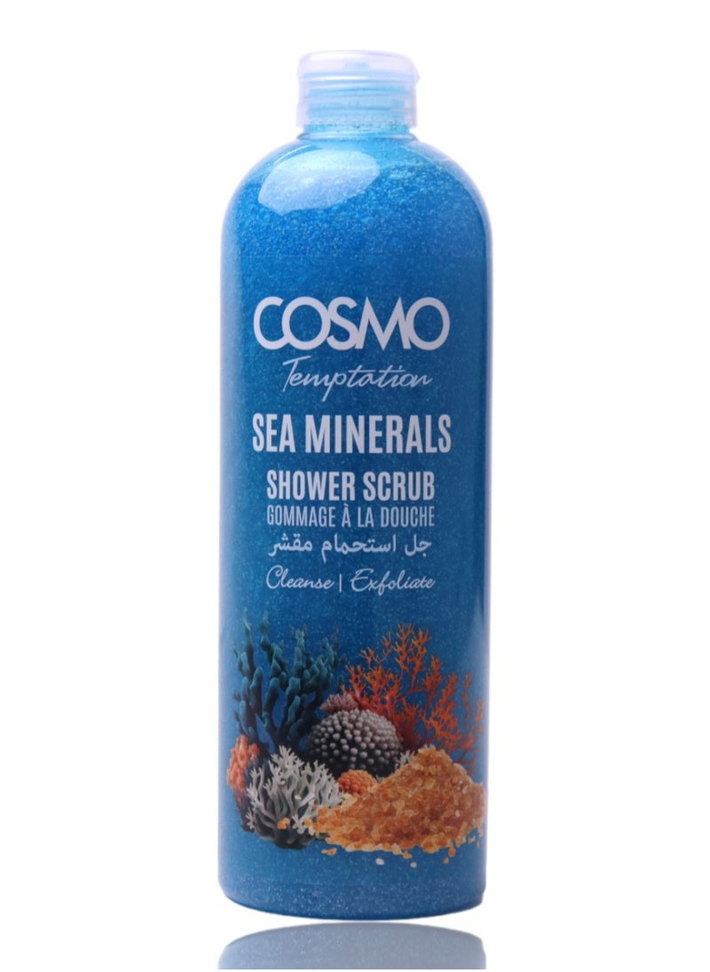 COSMO Temptation Sea Minerals Shower Scrub 1000ml 