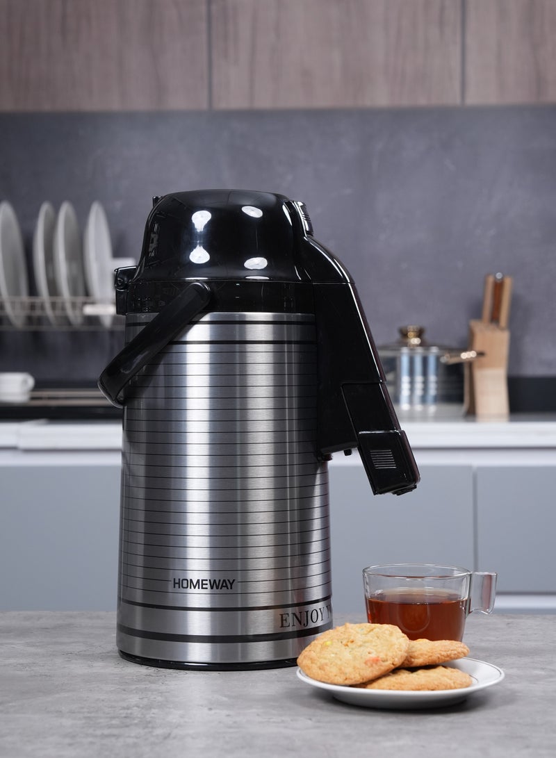 Homeway 3L Vacuum Flask – Ultimate Travel Companion for Hot & Cold Drinks - Image 2