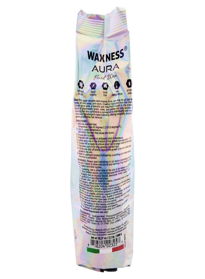 Waxness حبوب شمع واكسنس أورا الخالية من الراتنج 2.2 رطل / 1 كجم - Image 3