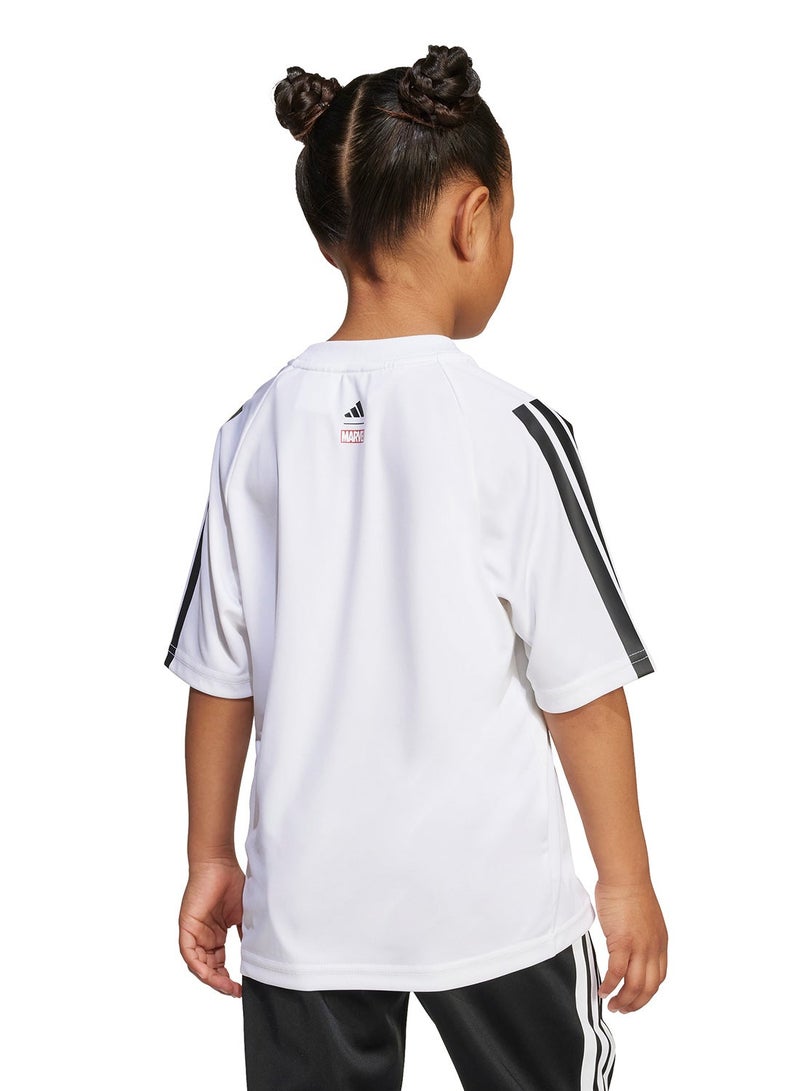 Adidas LK MRVL SM T        WHITE/BLACK - Image 2
