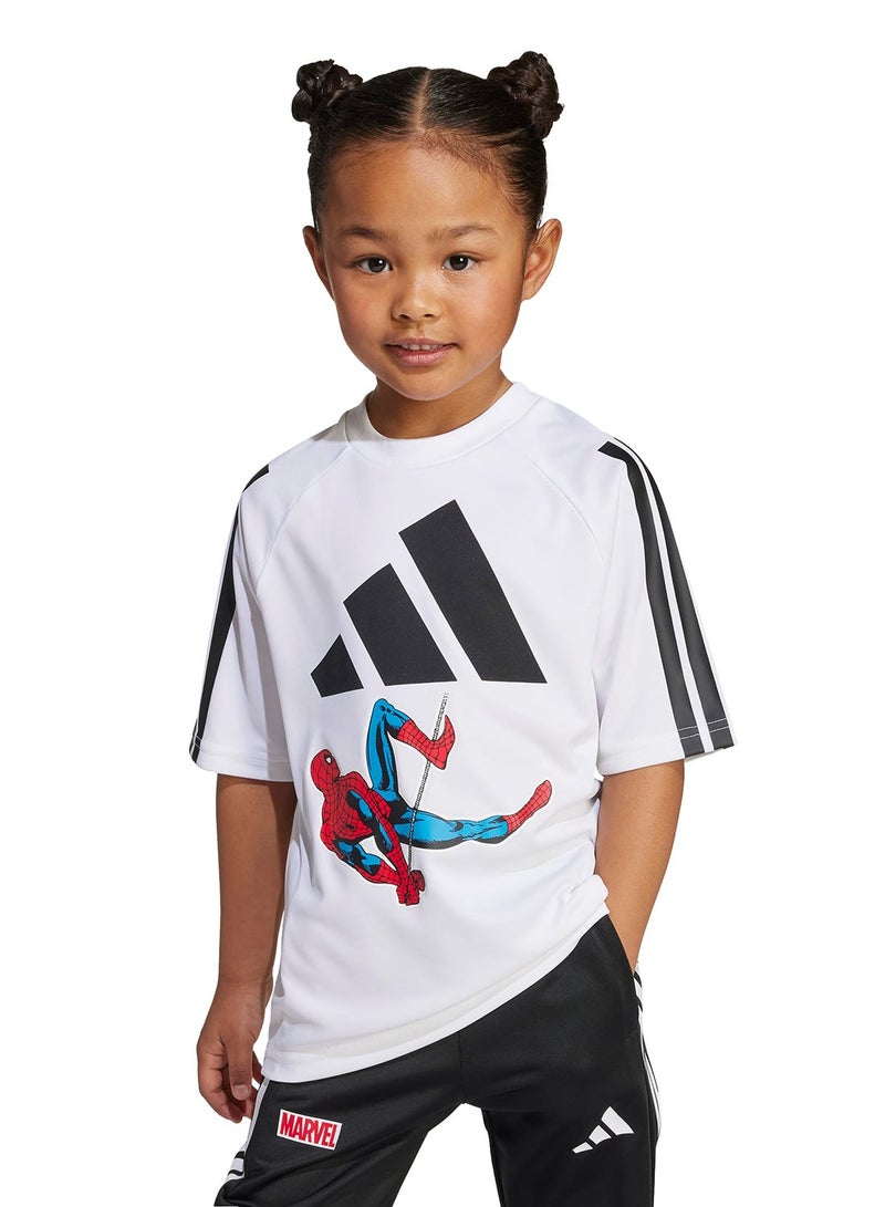 Adidas LK MRVL SM T        WHITE/BLACK - Image 1