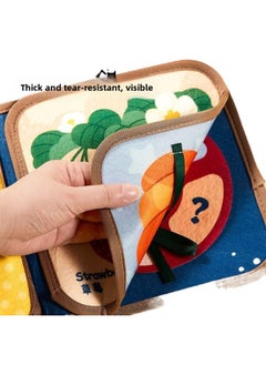 Generic Tear Tear Book Tail Cloth Book Tear Not Tear Book Quiet Book Bite Hand Tear Book Early Education Cognitive Toys-Color:Tear-off Cloth Book [baby Life]  - Image 5