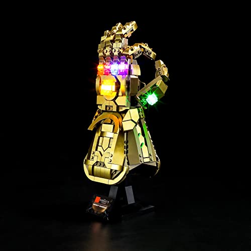BRIKSMAX Led Lighting Kit for Infinity Gauntlet Compatible with Lego 76191 Building Blocks Model Not Include the Lego Set - Image 5