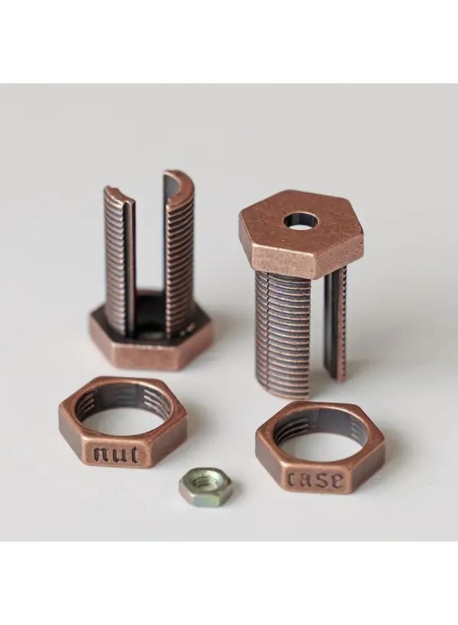 Kongming Lock Metal Brain Teaser Puzzle For Adults And Stage Performance - Image 4