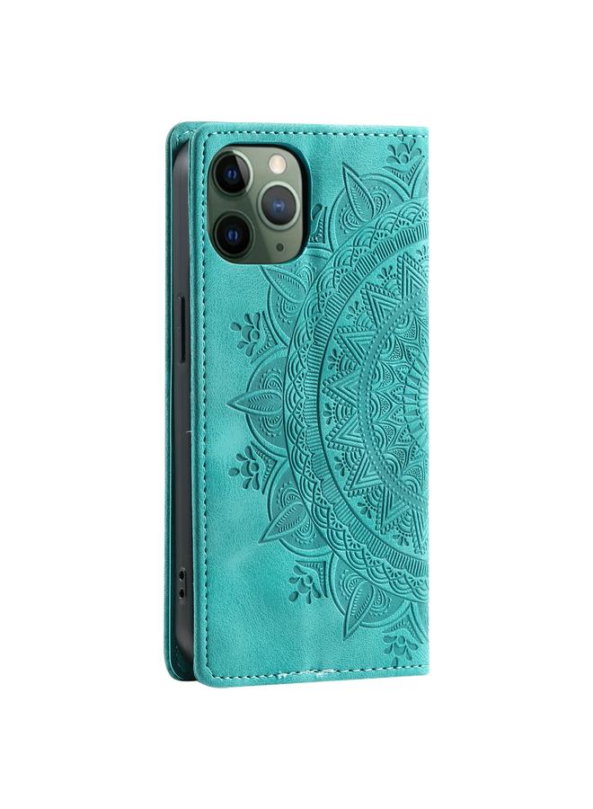 Zaboon Case For iPhone 11 Pro Max Totem Embossed Magnetic Leather Phone Case - Image 3