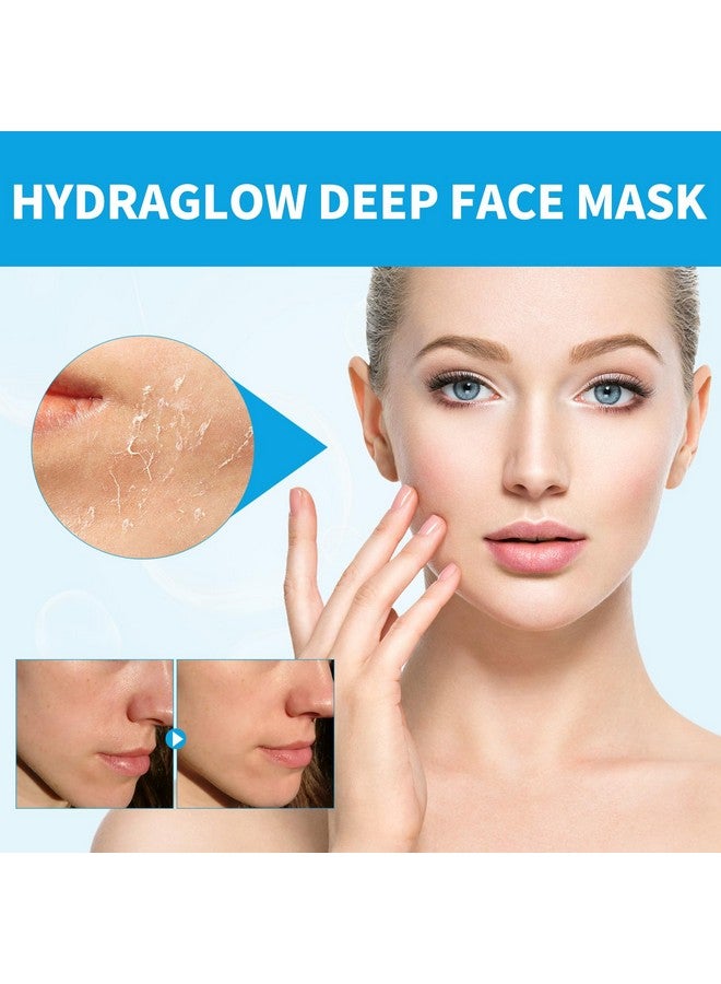 IREV Face Masks Skincare, Valentine's Day Gifts, Facial Mask with Hyaluronic Acid, Sheet Face Masks Skincare, Hyaluronic Acid Face Mask, Deep Hydrating Face Masks, Brightening Facial Sheet Mask 10 Pack - Image 4