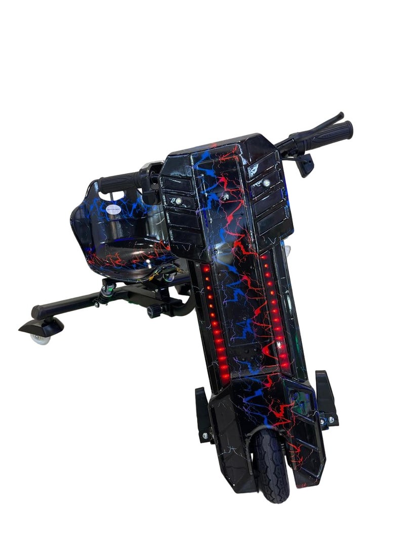 شارد Shard Big Drifting Scooter سكوتر كهربائي 3 عجلات - 3 أضواء - تروس أمان ممتصة للصدمات سرعة تصل إلى 20 كم / ساعة أوضاع القيادة - بلوتوث - مكبر صوت مزيج الألوان 5 - Image 1