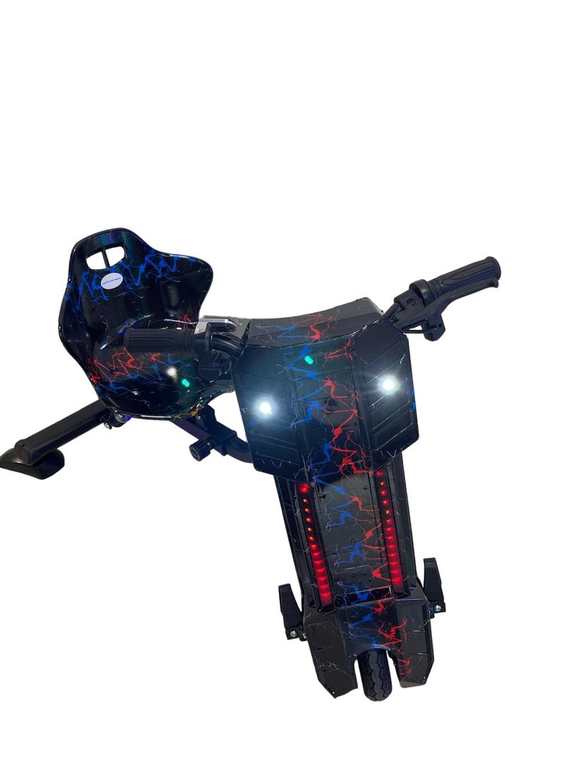 شارد Shard Big Drifting Scooter سكوتر كهربائي 3 عجلات - 3 أضواء - تروس أمان ممتصة للصدمات سرعة تصل إلى 20 كم / ساعة أوضاع القيادة - بلوتوث - مكبر صوت مزيج الألوان 5 - Image 4