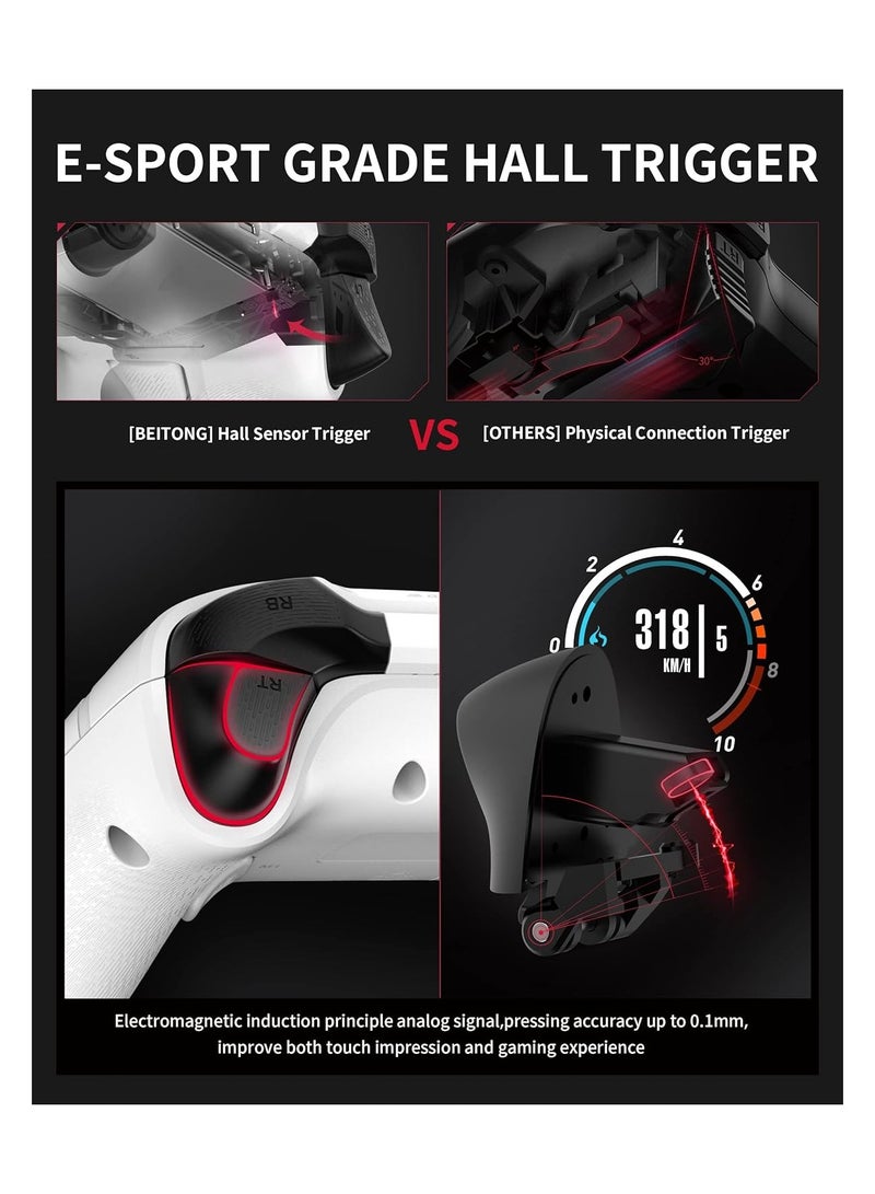 Gamepad BEITONGAsura2Pro Wireless Game Controller Switch Controller PC Gaming Controller, Compatible with Switch/Switch Lite/OLED/Windows/Steam Deck/Android & iOS,6 Axis Motion Control/Advanced Button