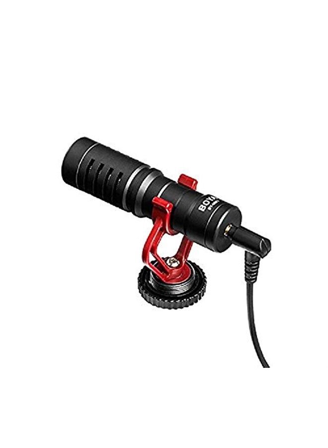 BOYA BY-MM1 Shotgun Video Microphone, Universal Compact On-Camera Mini Recording Mic, Directional Condenser for DSLR, Camcorder, iPhone, Android Smartphones, Mac, Tablet - Image 1