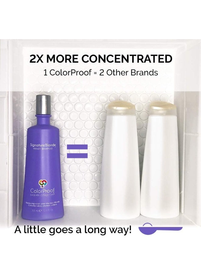 Colorproof Color Care Authority Signature Blonde Violet Conditioner, 8.5 Fl. Oz. - Image 4