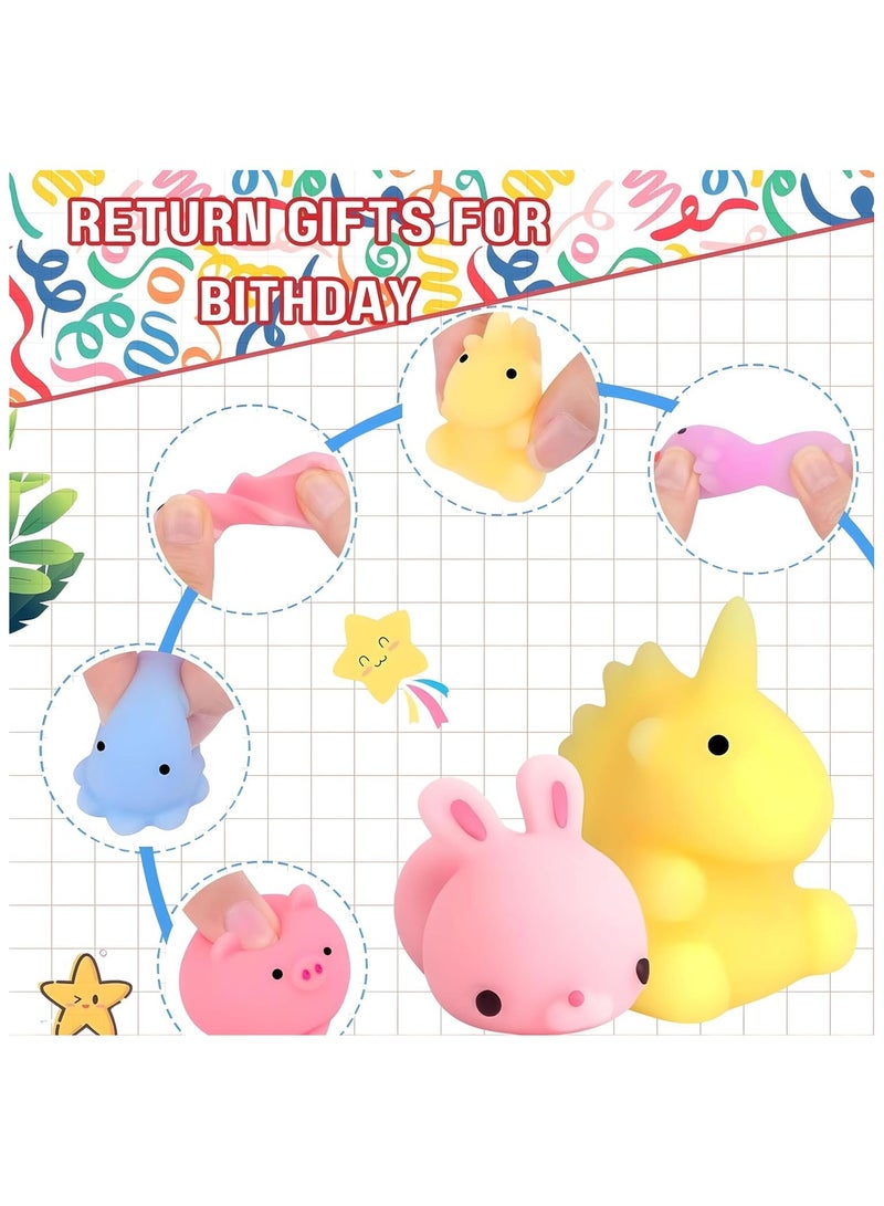 Ibecare Mochi Squishy Toys | Party favors for kids! birthday giveaways or return gifts for Birthday party kids | mini toys | goodie bags pinatas stocking fillers (24 Pcs) - Image 2