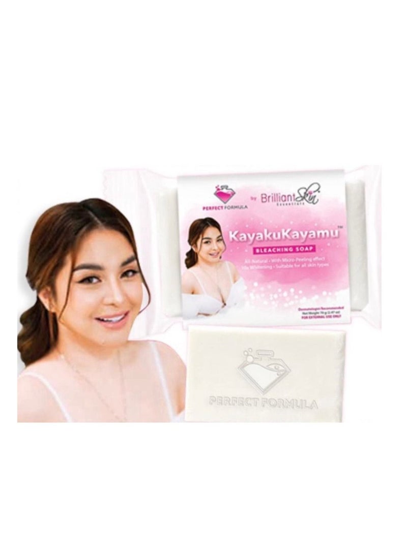 1 Bar Perfect Formula by Brilliant Skin KayakuKayamu Bleaching Soap Whitening Exfoliating Melasma