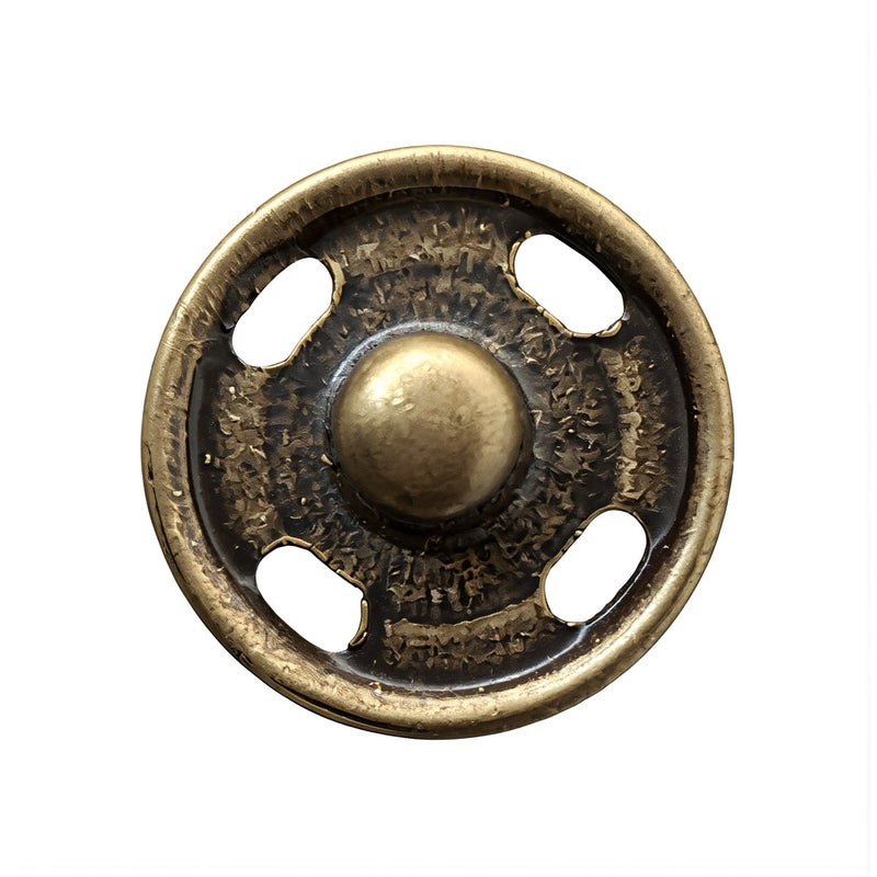 Pure Copper Snap Buttons No Sew Hidden Press Studs 7.5mm Fasteners for Clothes Sewing DIY Craft Supplies - Image 5