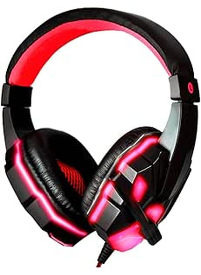 USB 3.5mm Wired Gaming Headset with Microphone Over Ear Noise Isolating for Pc Console - Image 1