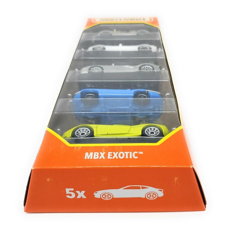 Matchbox MBX City Drivers 5 Pack Set (1:64 Scale) - Image 1