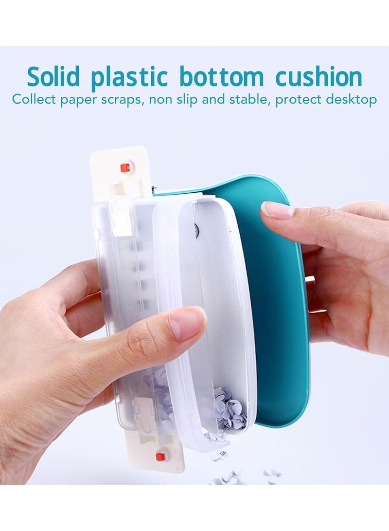 كيه دبليو تريو الة تجليد الورق، خرامة لولبية محمولة باليد 10 ورقات، مسافة ثقب 9.5 ملم، قطر الفتحة 5.5 ملم، لـ A4 B5 A5 A7 A6 - Image 2