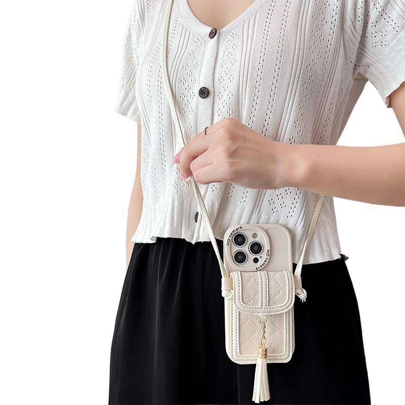 غطاء واقي | حامل بطاقات | حماية من السقوط | مقاوم للصدمات لـ iPhone 14 / 14 Plus / 14 Pro / 14 Pro Max | Eye Pattern - Image 4