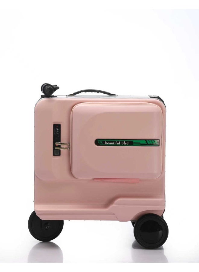 Electric Rideable Smart 24-inch Trolley Luggage Travel Suitcase for Commuting