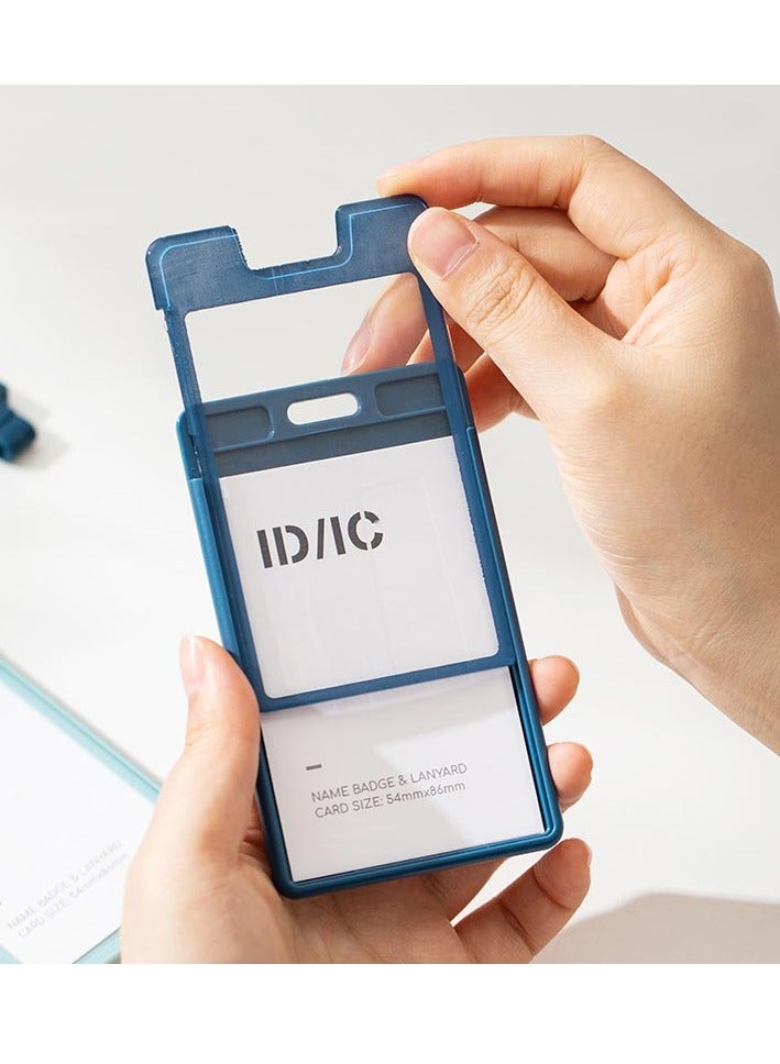 Deli Name Badge With Lanyard Blue - Image 4