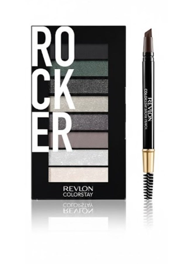 Revlon Rock the Look Duo – Brow & Shadow Set - Image 1
