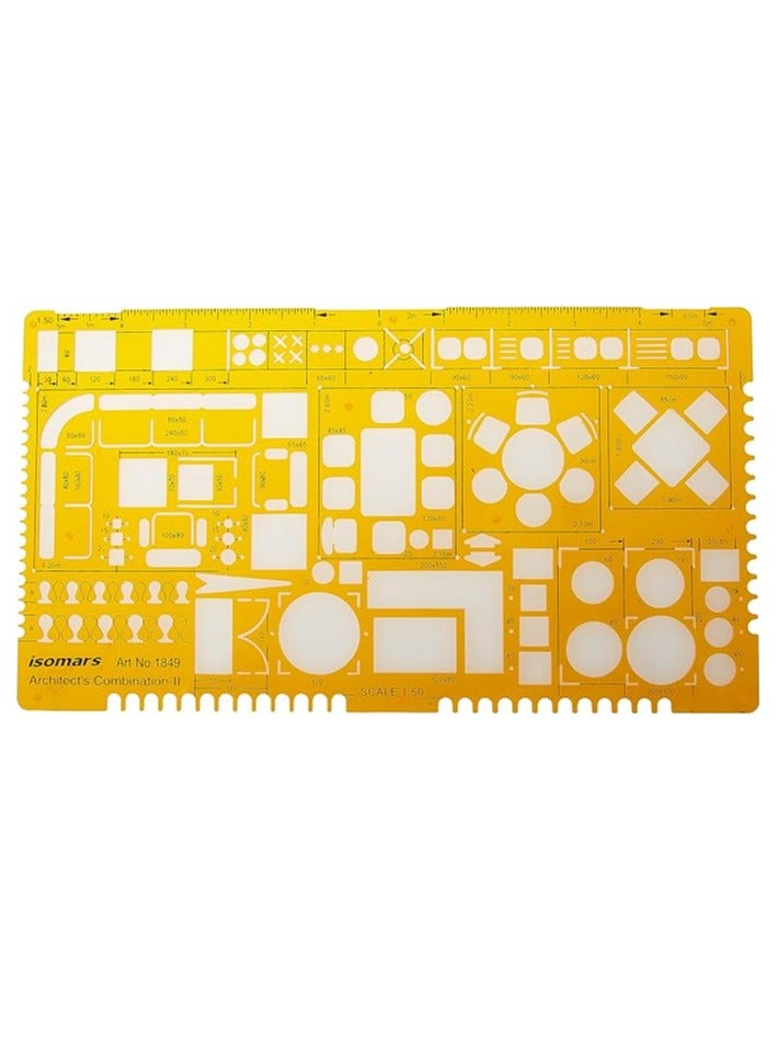 Isomars Architect Combination 1:50 Scale Orange - Image 1