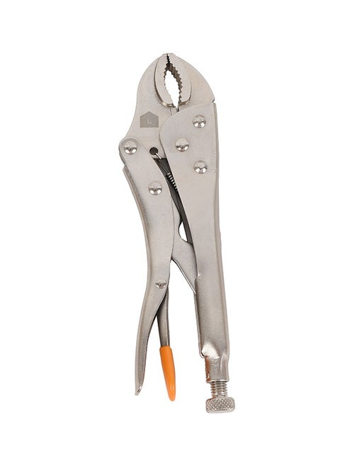 Vise Grip Plier - 10inch - with Curved Jaw, Locking Mechanism, and Quick-Release Lever - Ideal for Clamping, Gripping, and Light Repair Tasks in Home, Garage, or Workshop