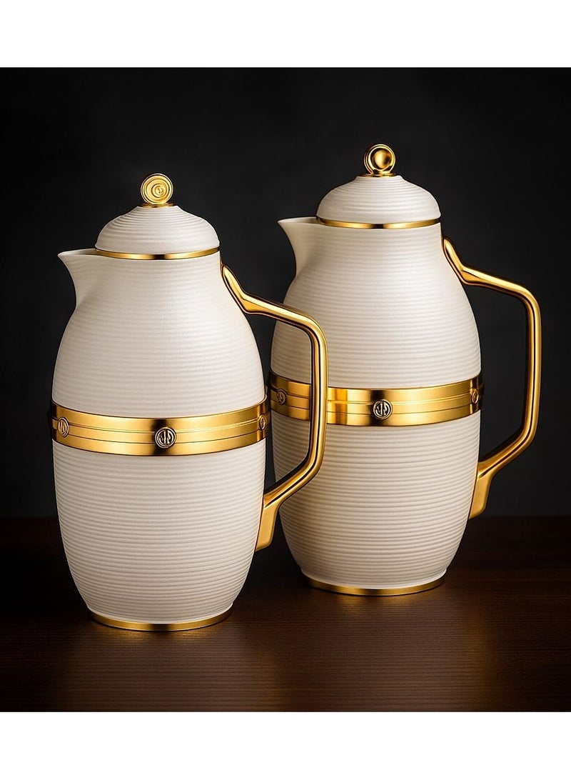 السيف  طقم ترامس ديفا للشاي والقهوة من السيف لؤلؤي - Image 1