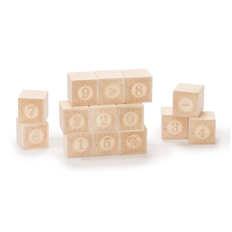 Uncle Goose Alphablanks Numbers Blocks Made in The USA - Image 1